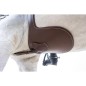Sangle Bavette avec aiments HFI Evo cuir marron Sangle Bavette avec aiments HFI Evo cuir marron
