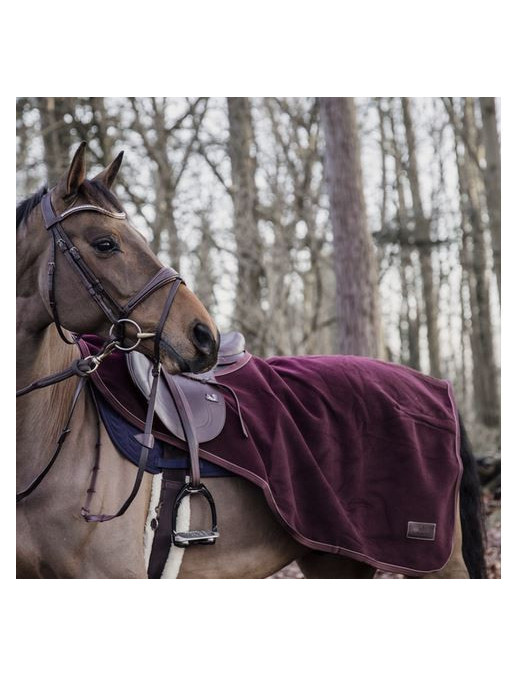 Couvre Reins Heavy Fleece Bordeaux - Kentucky