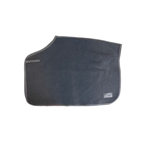 Couvre-reins Carré Heavy Fleece Gris Foncé - Kentucky