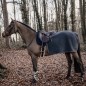 Couvre-reins Carré Heavy Fleece Gris Foncé - Kentucky