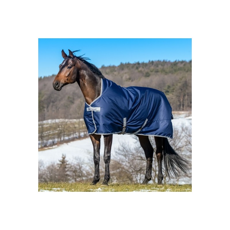 Couverture Exterieure Bucas Freedom Turnout Light High Neck 0g Marine Couverture Exterieure Bucas Freedom Turnout Light High Neck 0g Marine