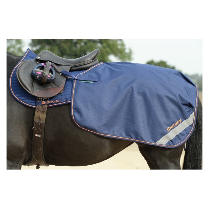 Couvre-reins carré Bucas Therapy Marine Couvre-reins carré Bucas Therapy Marine