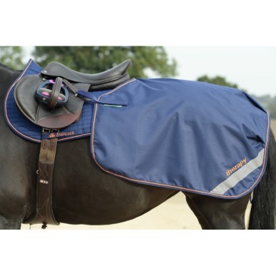 Couvre-reins carré Bucas Therapy Marine