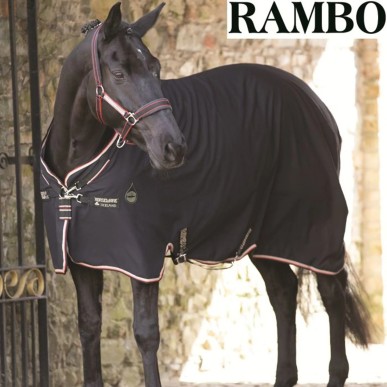 Chemise de box Horseware Rambo Grand Prix Helix Sheet – Noir