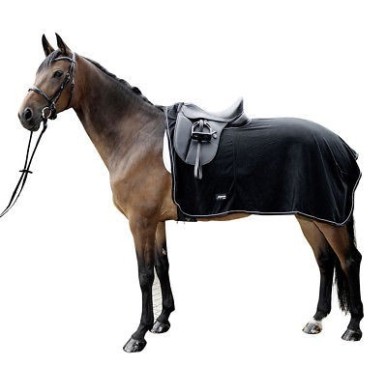 Couvre-reins Chauffant Feel Warm Noir — HKM