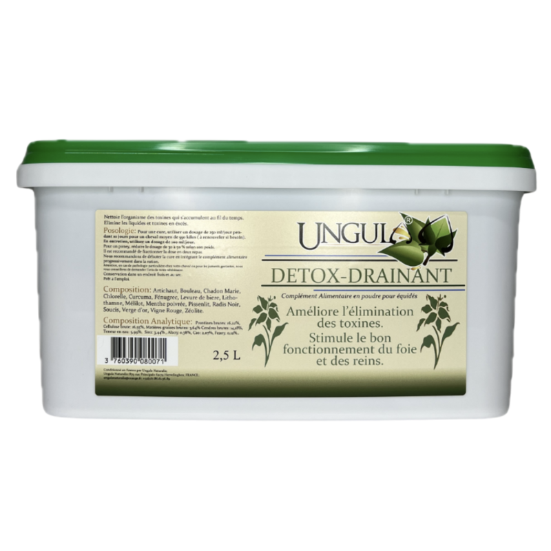 Complément alimentaire Detox-Drainant Ungula 2,5L Complément alimentaire Detox-Drainant Ungula 2,5L