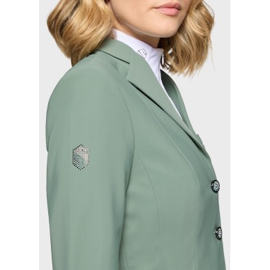 Veste de concours Samshield Victorine Crystal Fabric Regular - Pistache