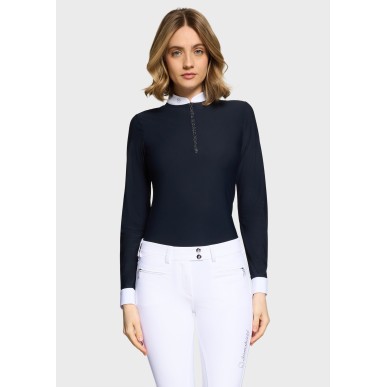 Polo de compétition Samshield Lou bleu marine