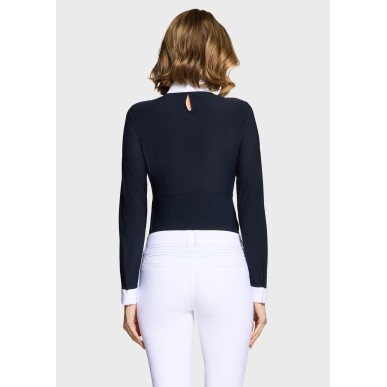 Polo de compétition Samshield Lou bleu marine
