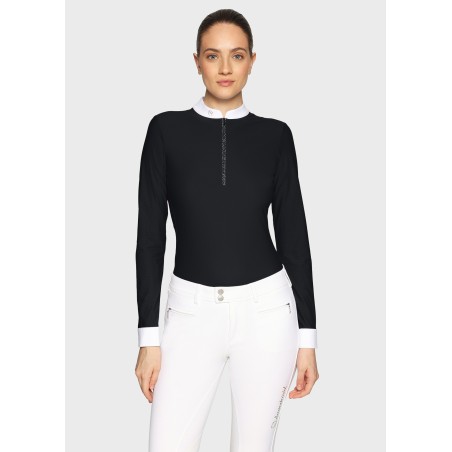 Polo de compétition Samshield Lou noir