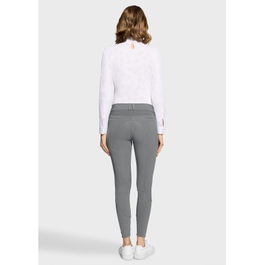 Pantalon Samshield Chloe metal dots knee grip Granit