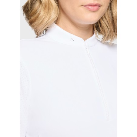 Polo de compétition Samshield Lou blanc