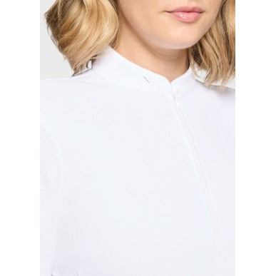Polo de compétition Samshield Lou blanc
