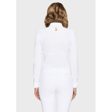 Polo de compétition Samshield Lou blanc