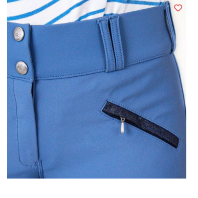 Pantalon femme Flags and cup Umanak bleu marlin