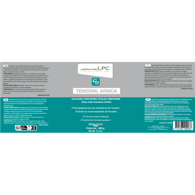 Gel apaisant LPC - Tendonil arnica - 500g