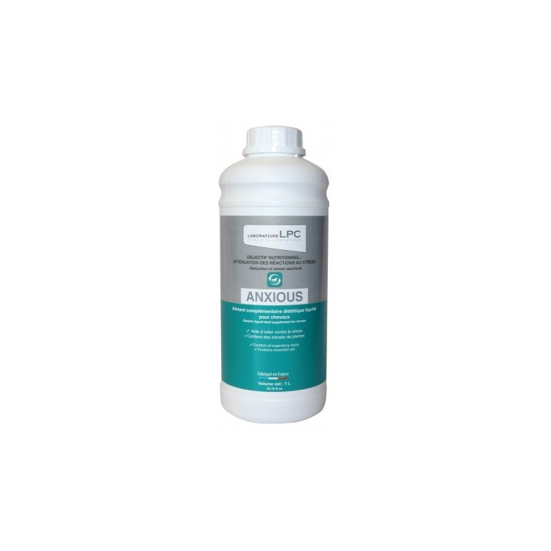 Aliment complémentaire liquide Anxious Laboratoire LPC - 1l Aliment complémentaire liquide Anxious Laboratoire LPC - 1l