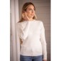 Pull "Virginia" Femme Blanc Ecru - Pénélope Pull "Virginia" Femme Blanc Ecru - Pénélope