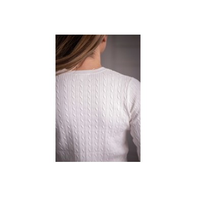 Pull "Virginia" Femme Blanc Ecru - Pénélope