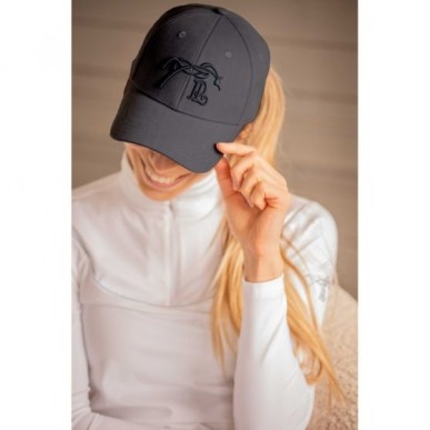 Casquette d'équitation Naomi Pénélope Bleu Marine