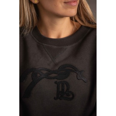 Sweat Pénélope Bianca noir