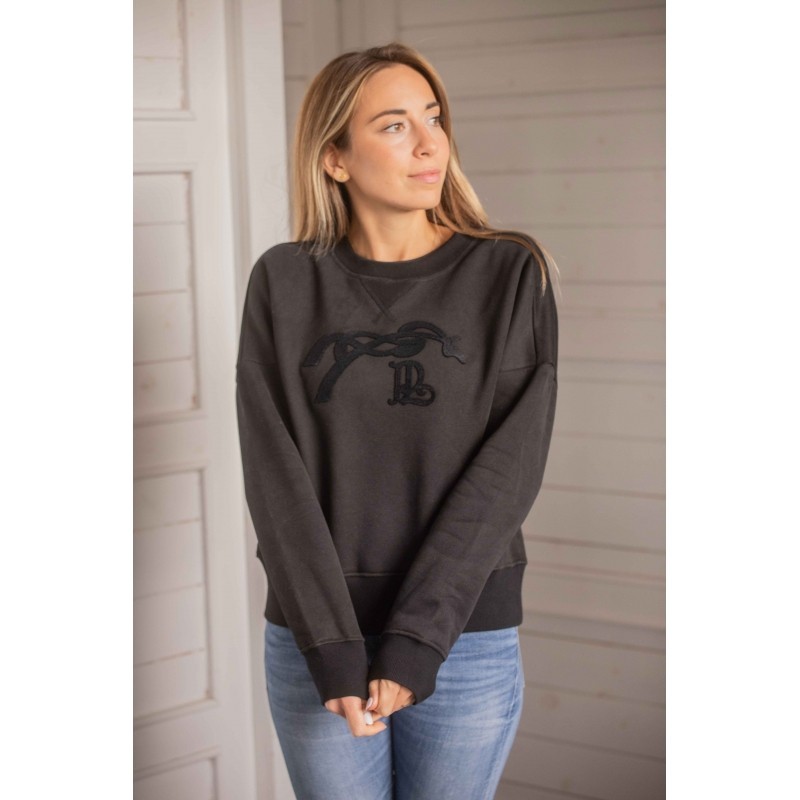 Sweat Pénélope Bianca noir Sweat Pénélope Bianca noir