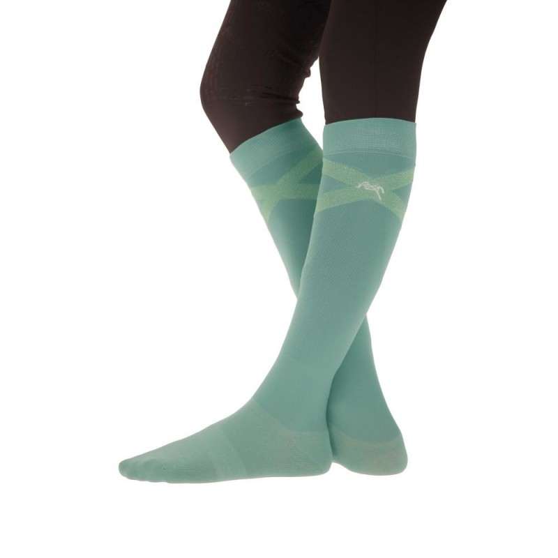 Chaussette d'équitation Gummy Pénélope Vert