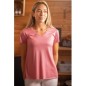 T-shirt Juline Framboise Femme - Pénélope T-shirt Juline Framboise Femme - Pénélope