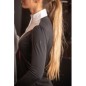 Polo de Concours Verone Noir & Blanc Femme - Pénélope Polo de Concours Verone Noir & Blanc Femme - Pénélope