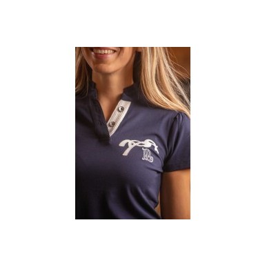 Polo Victorine Marine Femme - Pénélope