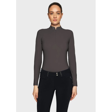 Trainingtop - W - Nina - Full zipped long sleeves - SS26 - Navy