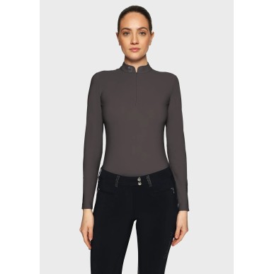 Trainingtop - W - Nina - Full zipped long sleeves - SS26 - Navy