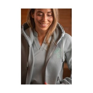 Sweat Fluore Vert Sauge Femme - Pénélope