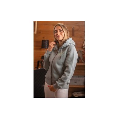 Sweat Fluore Vert Sauge Femme - Pénélope