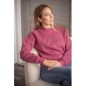 Sweat Bianca Framboise Femme - Pénélope Sweat Bianca Framboise Femme - Pénélope