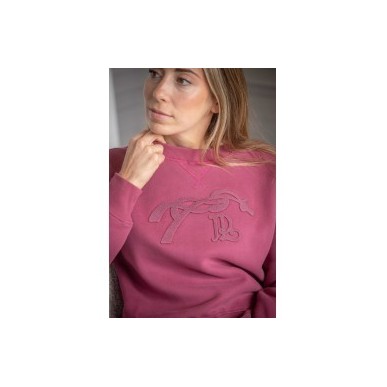 Sweat Bianca Framboise Femme - Pénélope