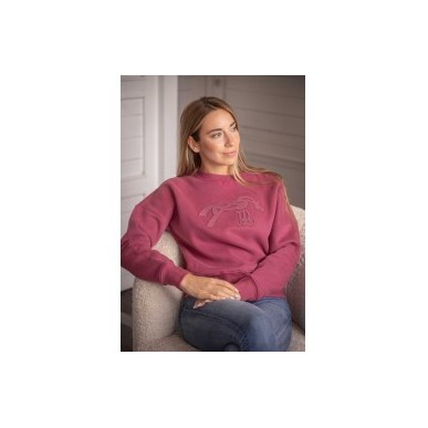 Sweat Bianca Framboise Femme - Pénélope