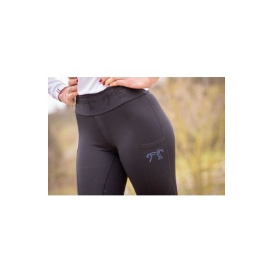 Legging Delphe Noir Femme - Pénélope