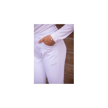 Pantalon d'équitation Élégance Enfant Blanc Femme - Pénélope