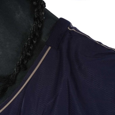 Chemise d'été en coton Honeycomb marine - Harry's Horse