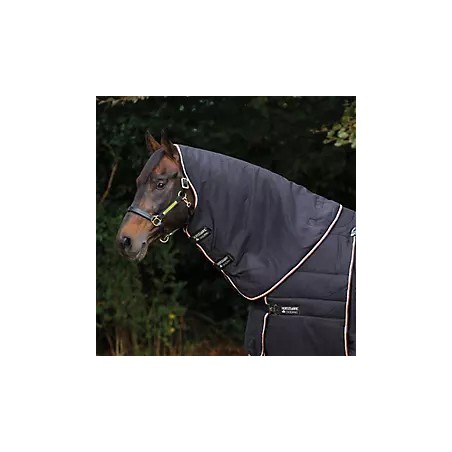 Couvre-Cou d'Écurie Rambo Optimo Stable 200g Noir - Horseware