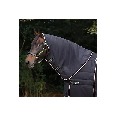 Couvre-Cou d'Écurie Rambo Optimo Stable 200g Noir - Horseware