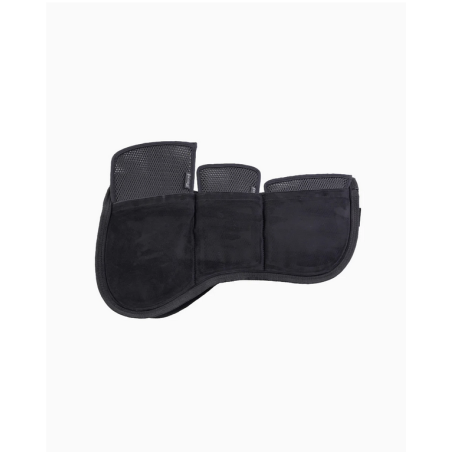 Amortisseur à cales Pro-Confort Horsewear 3D Mesh velours Itot - noir