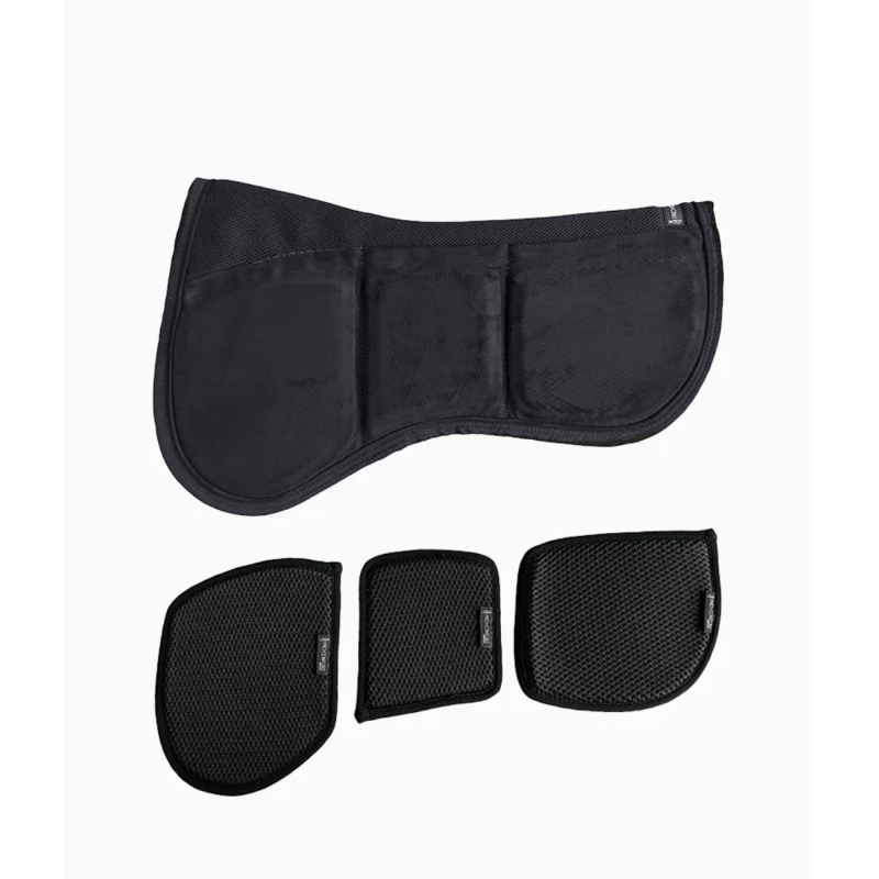 Amortisseur à cales Pro-Confort Horsewear 3D Mesh velours Itot - noir Amortisseur à cales Pro-Confort Horsewear 3D Mesh velours Itot - noir