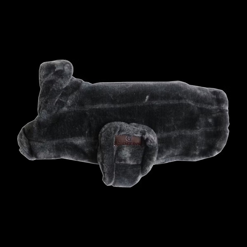 Manteau pour chien Fausse Fourrure Gris Manteau pour chien Fausse Fourrure Gris