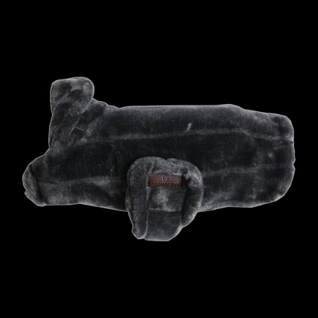 Manteau pour chien Fausse Fourrure Gris