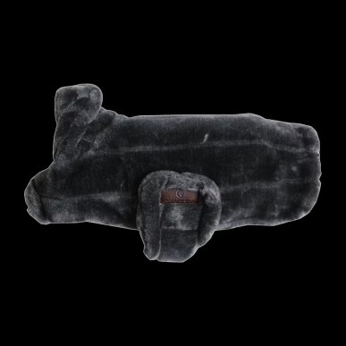 Manteau pour chien Fausse Fourrure Gris