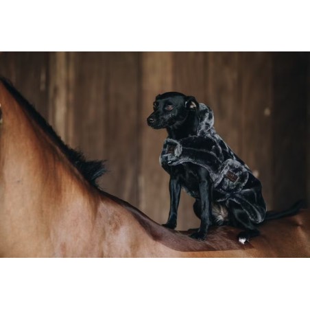 Manteau pour chien Fausse Fourrure Gris
