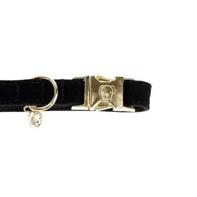 Collier pour chien Corduroy Kentucky Noir