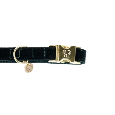 Collier pour chien Corduroy Kentucky Vert foncé